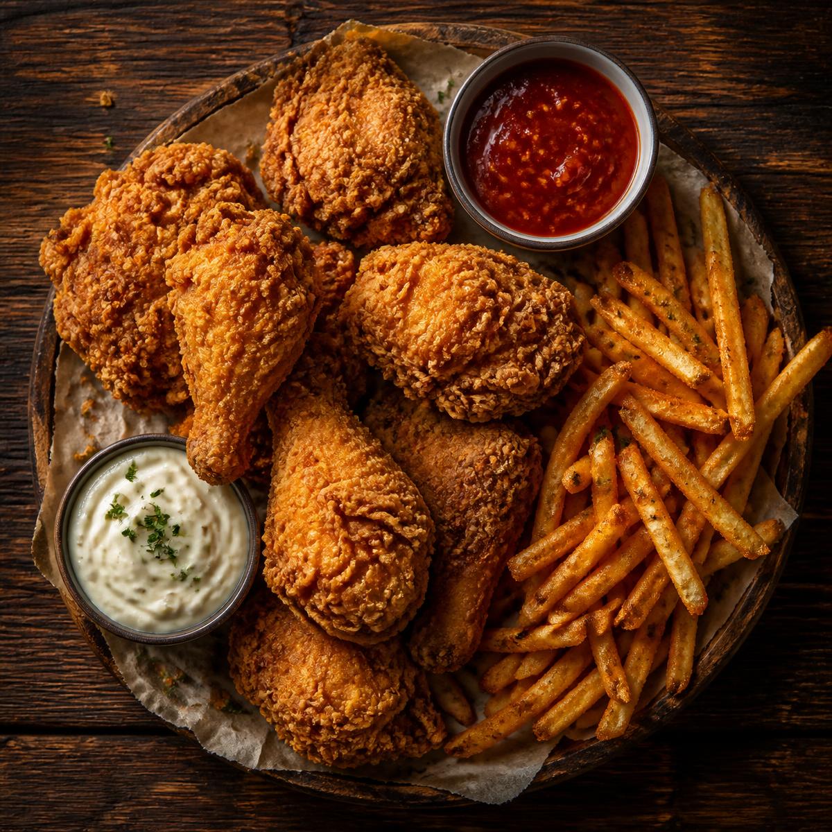 Classic broasted chicken