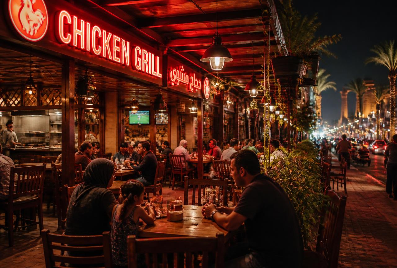 Chicken Brost — Teba — Broasted chicken in Luxor